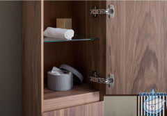 Шкаф-пенал Aquanet Нью-Йорк 35 203956 орех