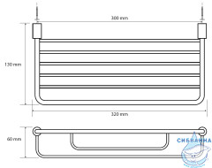 Полочка Bemeta Cytro 146208112