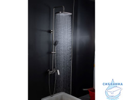 Душевая система Gappo G2448-9 230 1 режим (оружейная сталь)