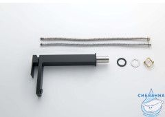 Смеситель для раковины Aquatek Либра AQ1604MB (черный матовый)
