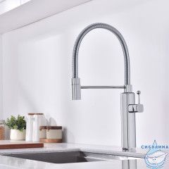 Смеситель для кухни Vincea VKF-101CH (хром)