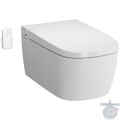 Унитаз подвесной с функцией биде VitrA V-Care Comfort 5674B003-6194 с сиденьем Soft Close (микролифт)