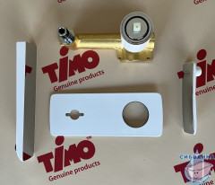 Смеситель для раковины встраиваемый Timo Helmi 4071/00-16SM (хром/белый)