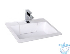 Тумба Aquanet Алвита 60 белый с раковиной Фортуна 60 184619