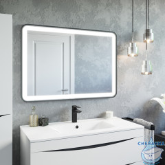 Тумба с умывальником Iddis Cloud 100 см белый глянец CLO10W1i95