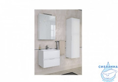 Тумба Aquanet Алвита 70 белый с раковиной Фортуна 70 184620