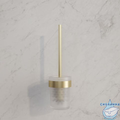 Ершик, нержавеющая сталь, Petite, золото матовое, IDDIS, PETG0SGi47