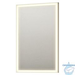 Зеркало ORKA Cube 65x100 c LED подсветкой, белый матовый