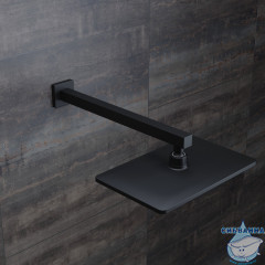 Держатель верхнего душа Iddis Optima Home OPH40BSi61 40 см (черный матовый)