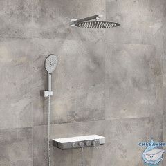 A8599.090.116.010.127.011  Встраиваемый комплект для душа с верхней душевой насадкой и лейкой A8599.090.116.010.127.011 T