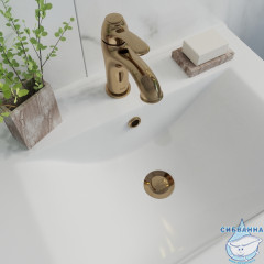 Донный клапан для раковины Iddis CLOG000i88 (золото)