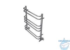 Полотенцесушитель водяной Aquatek Пандора П7 500х600 хром (нижнее подключение)