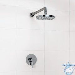 Встраиваемый комплект для душа с верхней душевой насадкой A12429