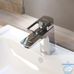 Смеситель для раковины Iddis Bild BILSB00i01 (без донного клапана) (хром)