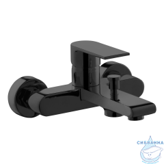 Смеситель для ванны Azario Delano  AZ-158405124 (черный матовый)