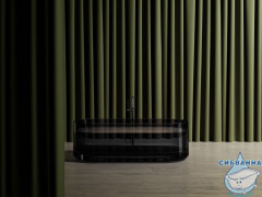 Ванна из полиэфирной смолы ABBER Kristall 170х75 AT9708Onyx черная