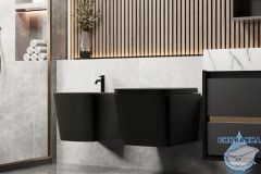 Биде подвесное Abber Rechteck AC1250MB (без сиденья)