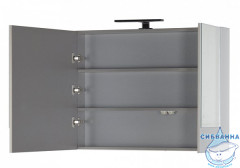 Зеркало-шкаф Aquanet Верона 90 белый 172339