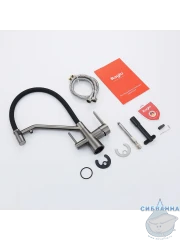 Смеситель для кухни Raglo R80.62.09  (графит/черный)