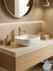  Раковина на столешницу 46 см Ceramicanova Element CN6009MW (белый матовый)