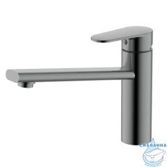 Смеситель для кухни Aquatek Ника AQ1880BGM (оружейная сталь)