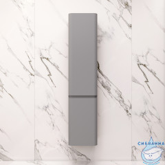 Шкаф пенал Am.Pm Sensation 40 L серый шелк