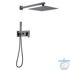 Душевая система Abber Daheim 250 1 режим AF8218NG (никель)