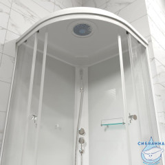 Душевая кабина Тритон Ультра Б 90x90 профиль белый, стекло прозрачное Щ0000061837