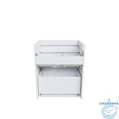 Тумба напольная с ящиками, белая, 60 см, Zodiac, IDDIS, ZOD6CBFi95 подходит ум. 3506000i28