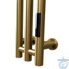 Полотенцесушитель электрический Calypso Dionysus 3 17х118 (брашированное золото)