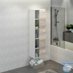 Шкаф-колонна Comforty Турин 45 дуб бежевый