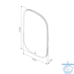 Зеркало Am.Pm Func 65 см M8FMOX0651WGH