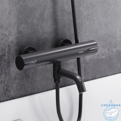 Смеситель для ванны Damixa Scandinavian Pure 363000300 (черный матовый)