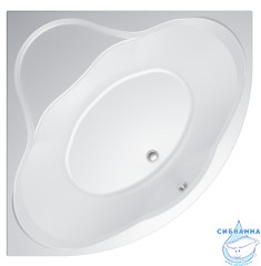 Акриловая ванна Тритон Грация 140х140 с каркасом