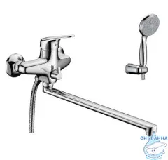 Смеситель для ванны Lemark Luna LM4151C с душевым гарнитуром