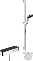Смеситель для душа Hansgrohe Pulsify Select S 24270000 с аксессуарами (хром)