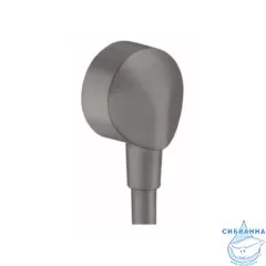 Шланговое подсоединение Hansgrohe 27454340 (шлифованный черный хром)