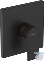 Встраиваемый смеситель для душа Hansgrohe Vernis Shape 71668670 (черный матовый)