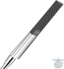 Ручной душ Hansgrohe Rainfinity Baton 130 1 режим 26867000 (черный/хром)