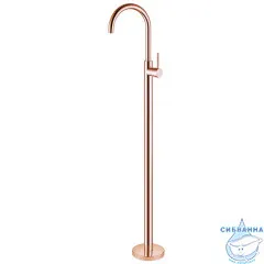  Смеситель для раковины напольный ABBER  Wasser Kreis AF8141RG (без донного клапана) (розовое золото)
