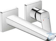 Смеситель для раковины встраиваемый Hansgrohe Logis 71256000 (хром)
