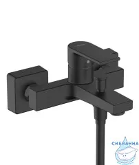 Смеситель для ванны Hansgrohe Vernis Shape 71450670 (черный матовый)