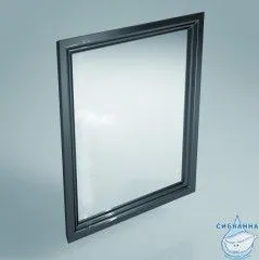 Панель с зеркалом Kerama Marazzi Pompei 60 черная