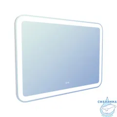 Зеркало Calipso Lucia 55 с часами LED подсветкой ЗЛП109