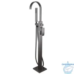 Cмеситель для ванны напольный ABBER Wasserfall AF8615NG (никель)
