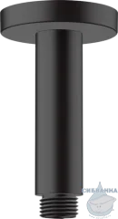  Держатель верхнего душа Hansgrohe Vernis 10 см 27804670 (черный)