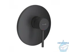 Встраиваемый смеситель для душа Kludi Bozz 386553976 (черный )