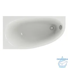Акриловая ванна Aquatek Дива 170х90 L