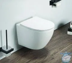 Унитаз подвесной безободковый с сиденьем Soft Close (микролифт) 