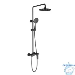 Душевая система Timo Anni SX-2710/03 230 1 режим (черный матовый)